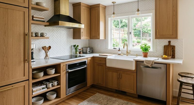 Cherry Cabinet Remodeling in Carmel, IN