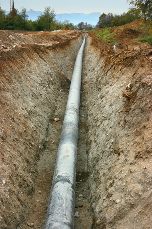 Inside Gas Line Installation