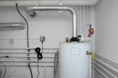 Gas Water Heater Installed