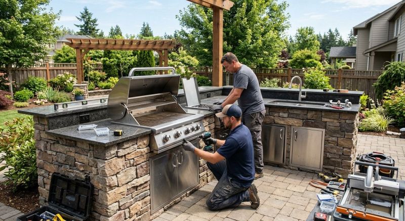 Outdoor Kitchen Remodeling in Pearland, TX